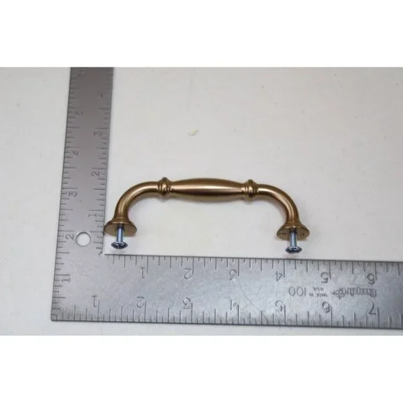 Jeffrey Alexander Tiffany Satin Bronze Cabinet Bar Pull 92856 658-128BG - Picture 3 of 3